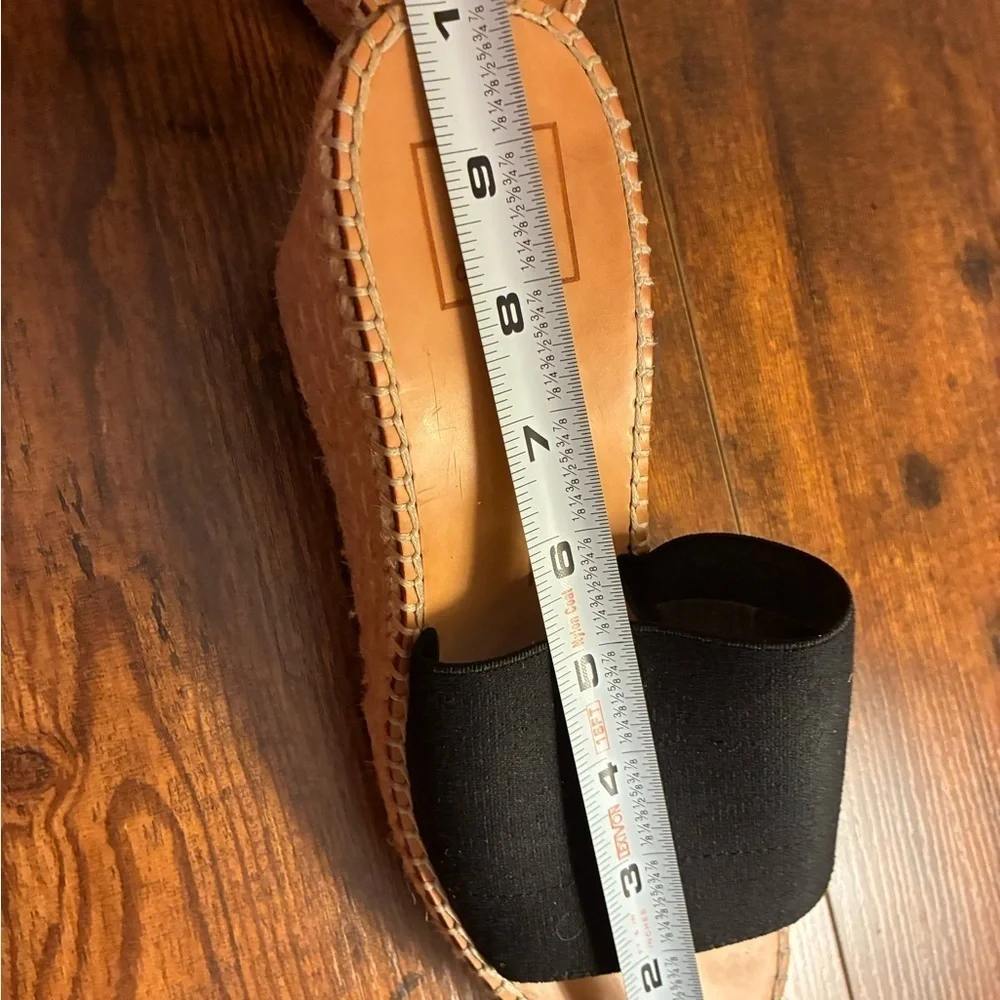 Dolce Vita Espadrille Wedge Sandals Black No Size Google Says 9.5-10?